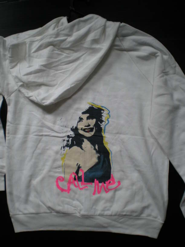 Blondie Womens Hoodie Back 007